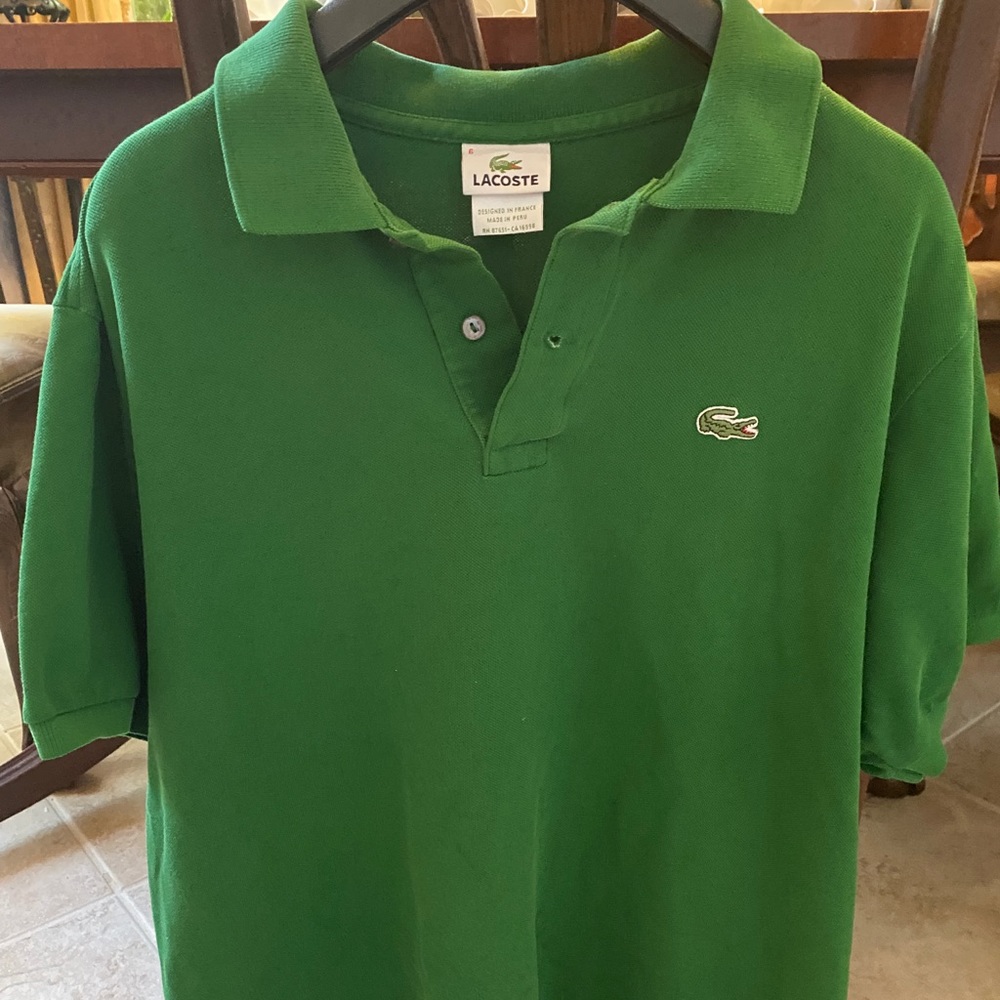 VINTAGE LACOSTE MENS POLO